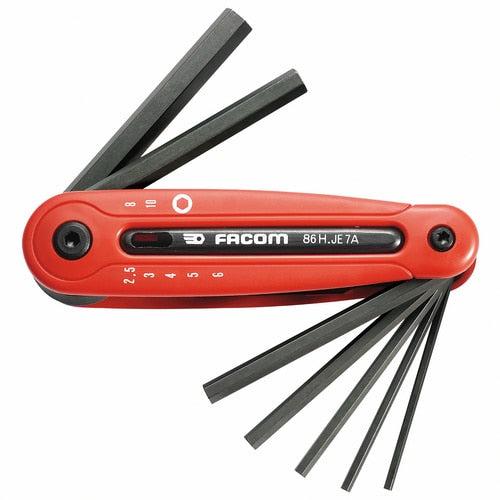 Hex Key Set Foldable 2.5-10mm - 86H.JE7A