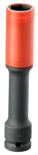 Long reinforced impact sockets 1/2" - NSI.21EL