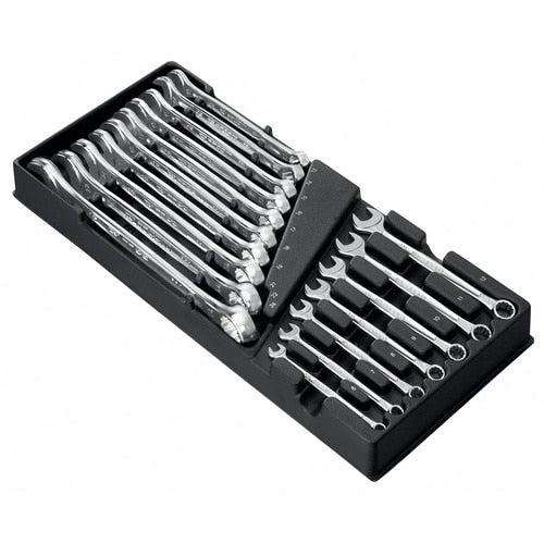 Module 17 combination wrenches hinged combination ratchet wrenches - MOD.440-1XL
