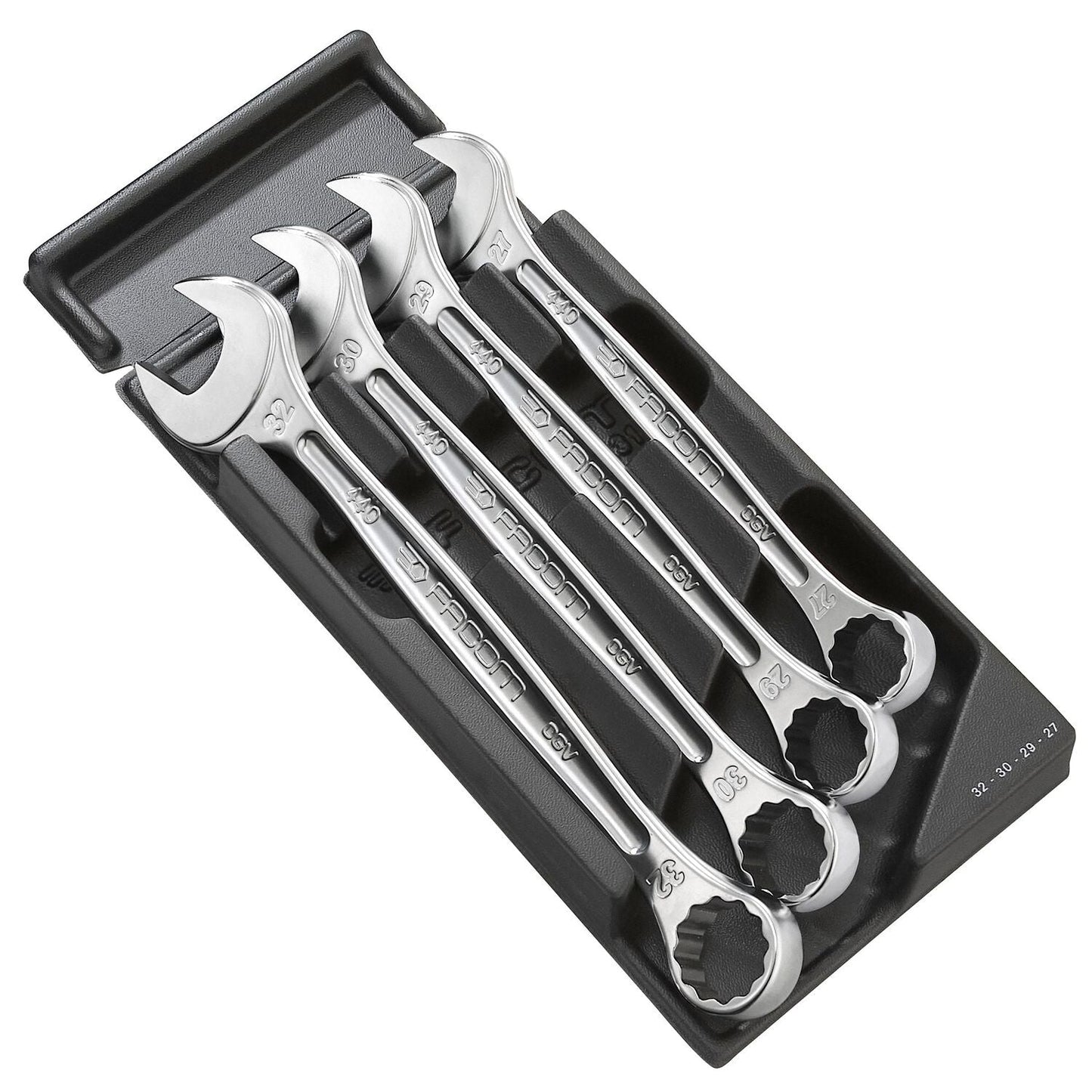 Combination spanner module with OGV®-Profile 27 / 29 / 30 / 32mm - 4 pieces - MOD.440-2PB