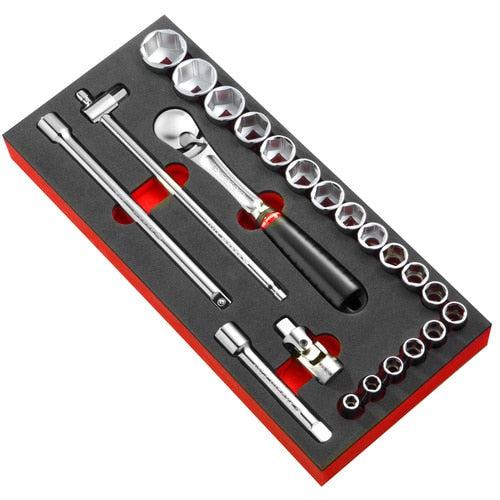 Module of foam sockets 1/2" 6-point - MODM.SL1
