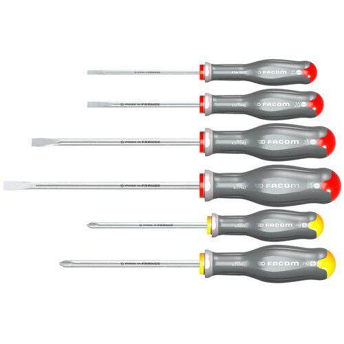 PROTWIST® Schraubendreher-Set mit sandgestrahlter Spitze für Schlitz- und Phillips®-Schrauben – ATPST.J6