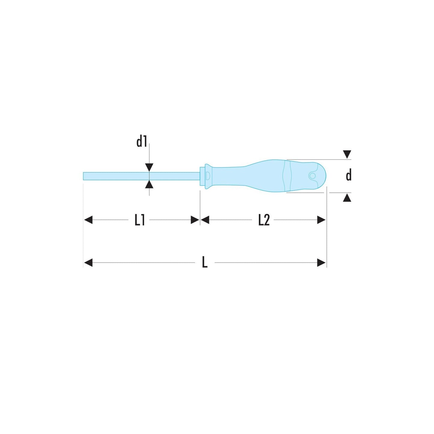 Protwist® Screwdriver Resistorx® 10x75 - ATXR10X75