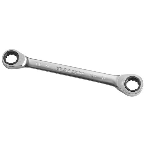 Rechte ringratelsleutels, metrische maten 14x15mm - 64.14X15