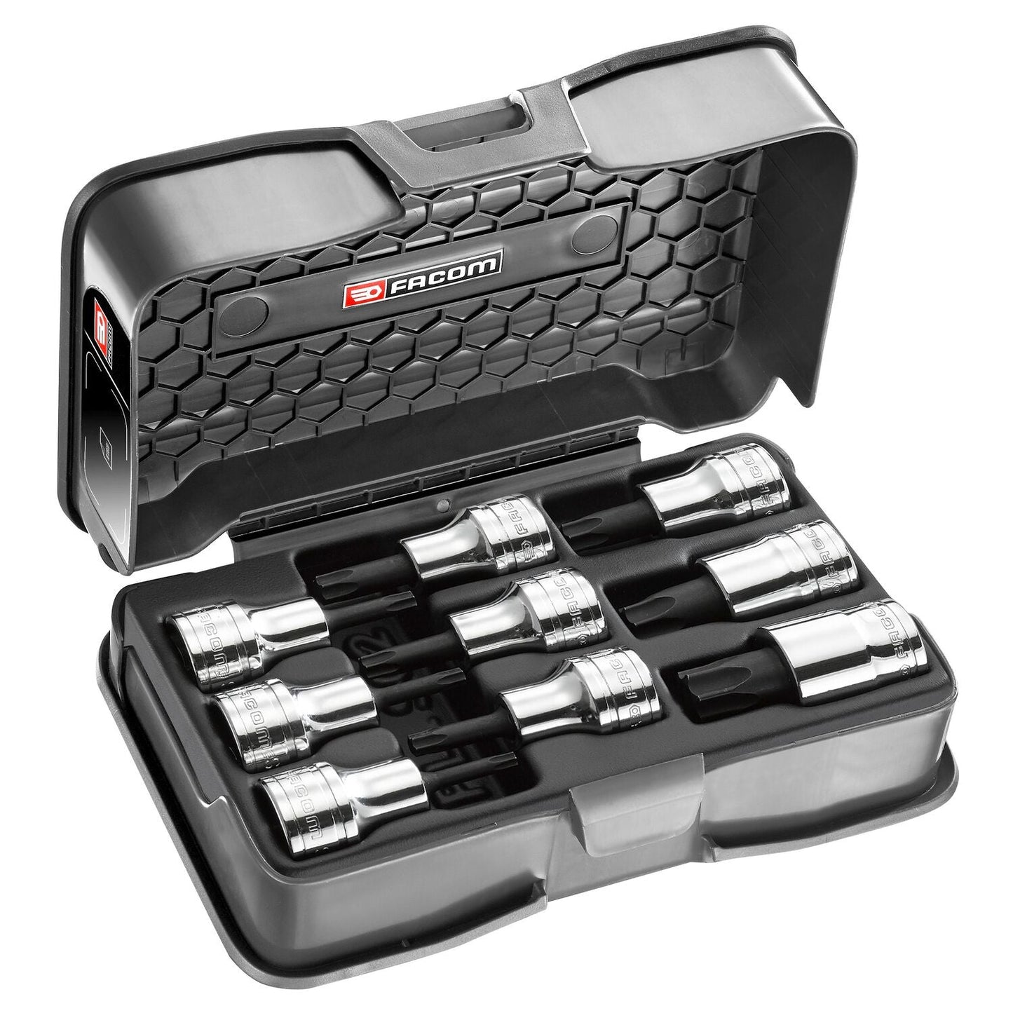 Schroevendraaier Doppenset SXM - 1/2" Torx® Bit - 9-delig - AMEX.3APB
