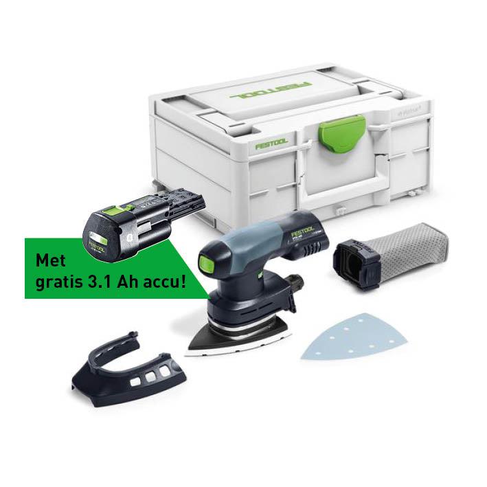 DTSC 400-Basic-ERGO Cordless Delta Sander 18V in Systainer - 577029
