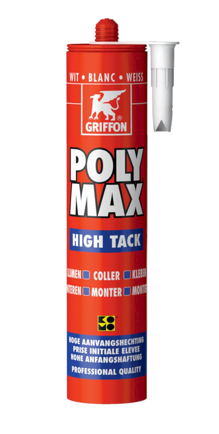 Poly Max® Assembly Glue High Tack White Tube 425g - 1490909