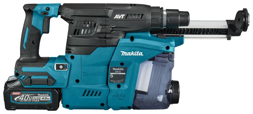 HR008GM202 Akku-Kombihammer SDS+ 40 V max. 4,0 Ah mit Staubabsaugung im Koffer