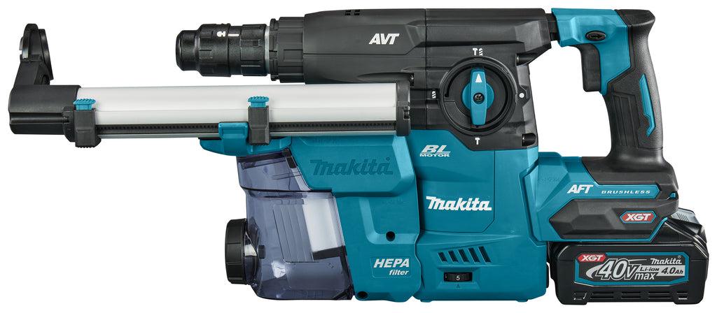 HR009GM202 Accu Combihamer SDS+ 40V Max 4.0Ah met Stofafzuiging in Koffer