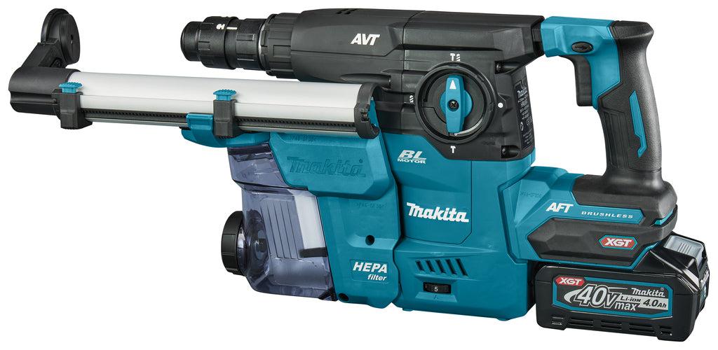 HR009GM202 Accu Combihamer SDS+ 40V Max 4.0Ah met Stofafzuiging in Koffer
