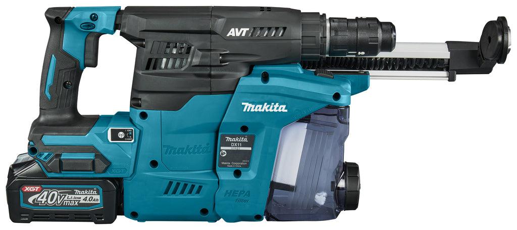 HR009GM202 Accu Combihamer SDS+ 40V Max 4.0Ah met Stofafzuiging in Koffer