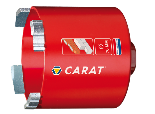 CARAT DUSTEC DOZENBOOR DROOG GEBRUIK Ø132x60xM16