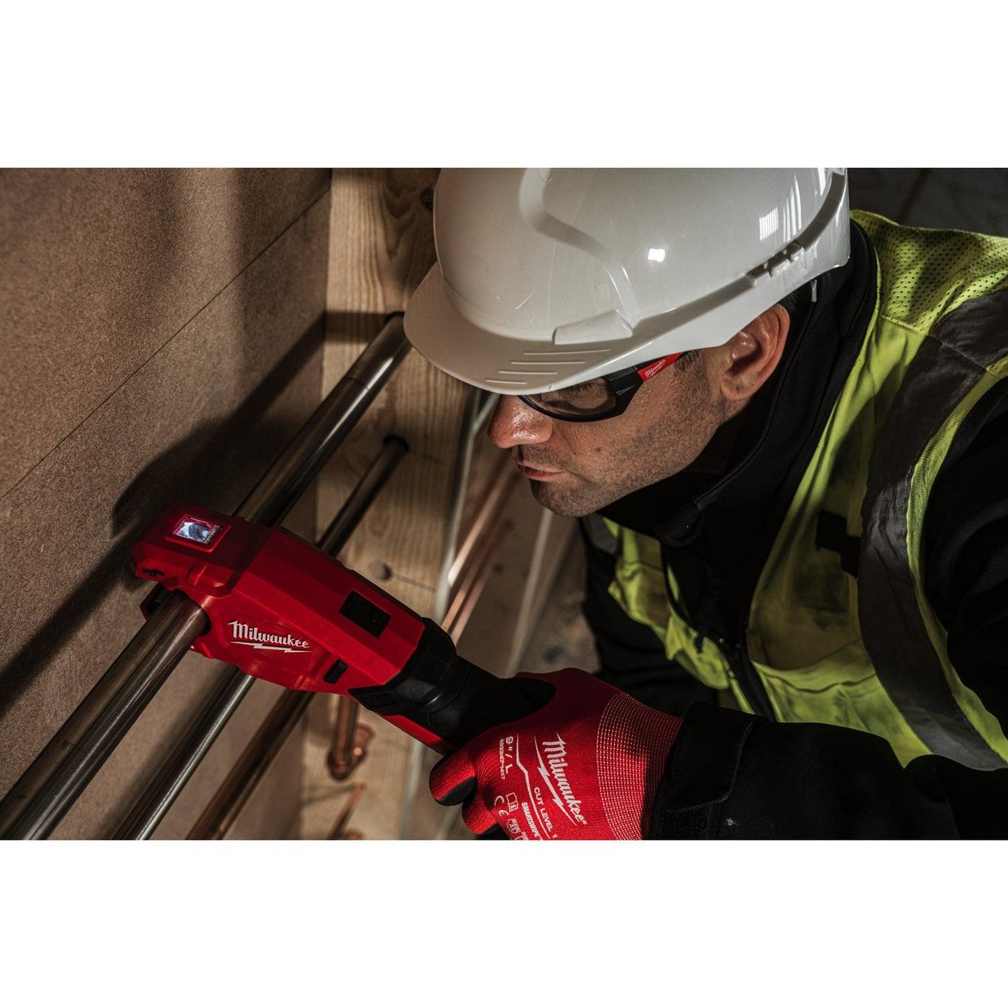 M12 PCSS-202C RAPTOR™ Akku-Rohrschneider, Edelstahl, 12 V, 2,0 Ah, im Transportkoffer – 4933479242