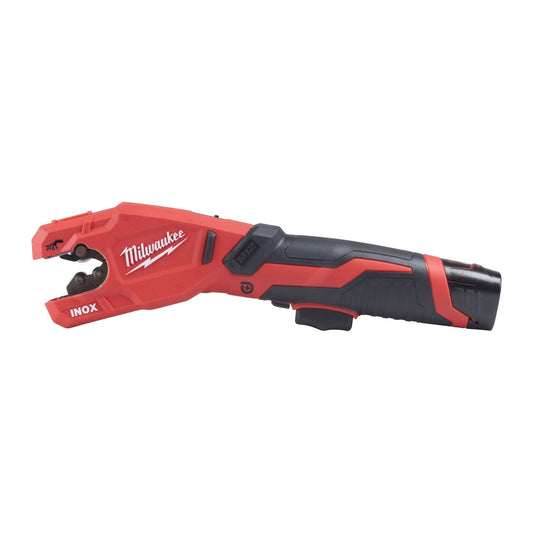 M12 PCSS-202C RAPTOR™ Akku-Rohrschneider, Edelstahl, 12 V, 2,0 Ah, im Transportkoffer – 4933479242