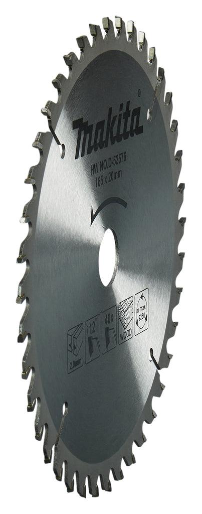 Cirkelzaagblad voor Hout | Standaard | Ø 165mm Asgat 20mm 40T - D-52576