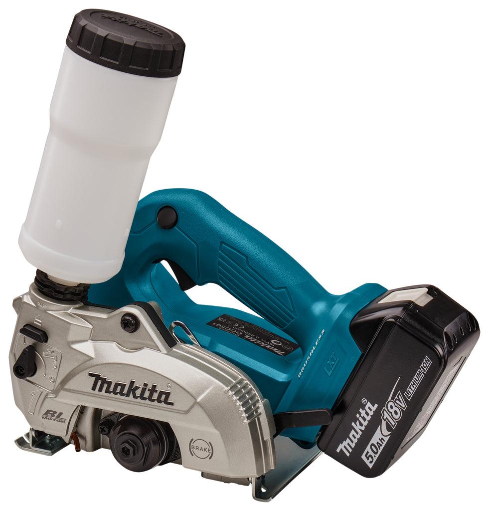 DCC501RTJ Diamantsnijder nat en droog 125 mm 18v 5,0Ah