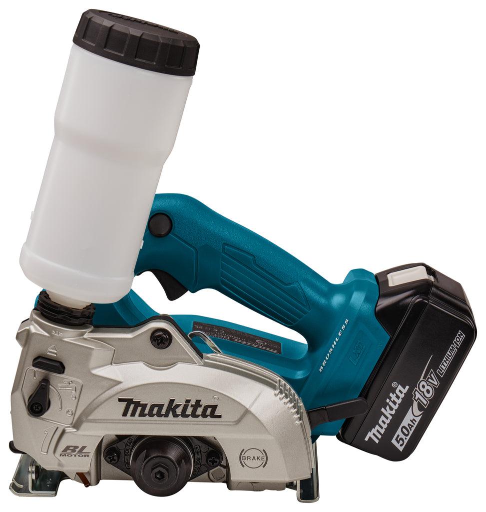 DCC501RTJ Diamantsnijder nat en droog 125 mm 18v 5,0Ah