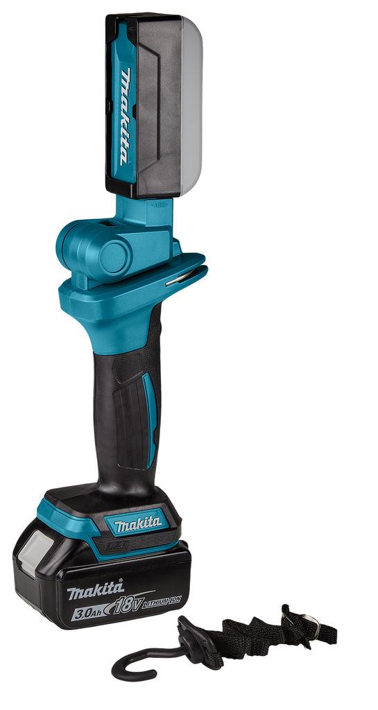 DEBDML816 Accu LED Zaklamp 500lm 14,4V / 18V LXT met lampenkap