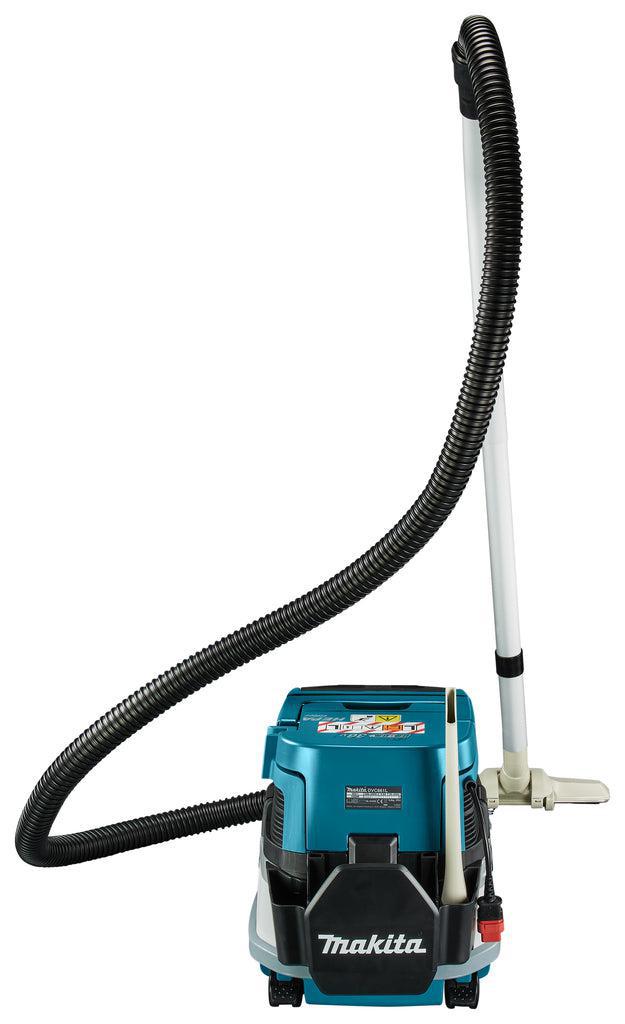 DVC861LPTX Hybride Nat- en Droogstofzuiger 230V / 2x18V 5.0Ah