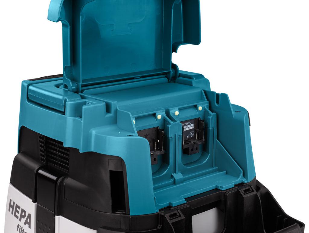 DVC867LTX4 Vacuum cleaner with AWS 2x18V 5.0Ah