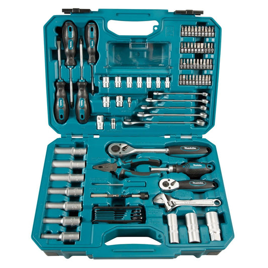 E-08458 Hand tool set 87-piece In plastic case
