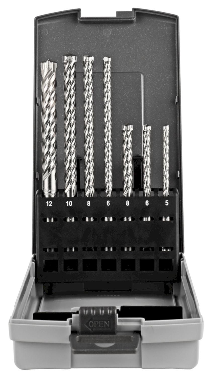 E-14928 P4S Betonborenset SDS+ 115mm+165mm - 7-delig