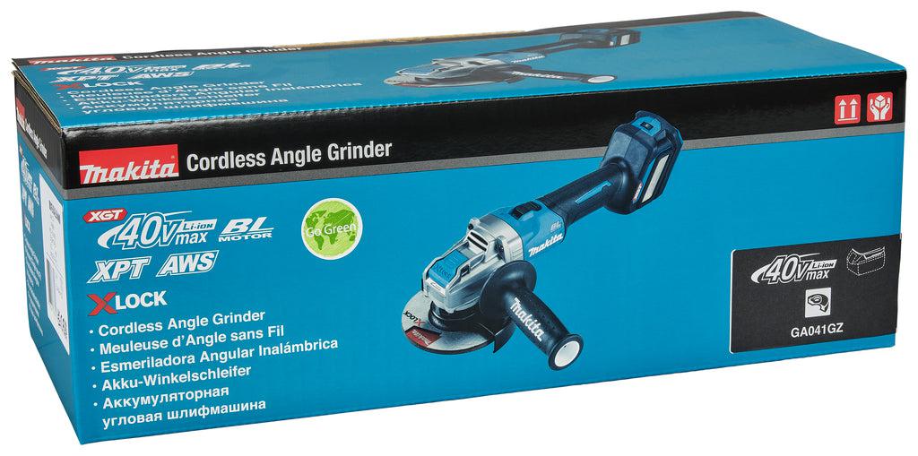 GA041GZ Accu Haakse slijper 125 mm X-LOCK 40V Max Basic Body