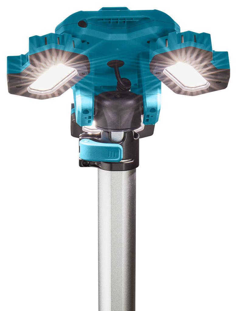 NLADML814 Accu Statieflamp (3 spot) 14,4V / 18V met tas en draagband