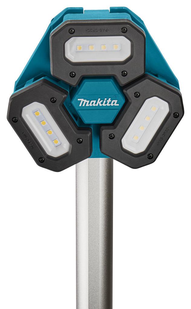 NLADML814 Accu Statieflamp (3 spot) 14,4V / 18V met tas en draagband