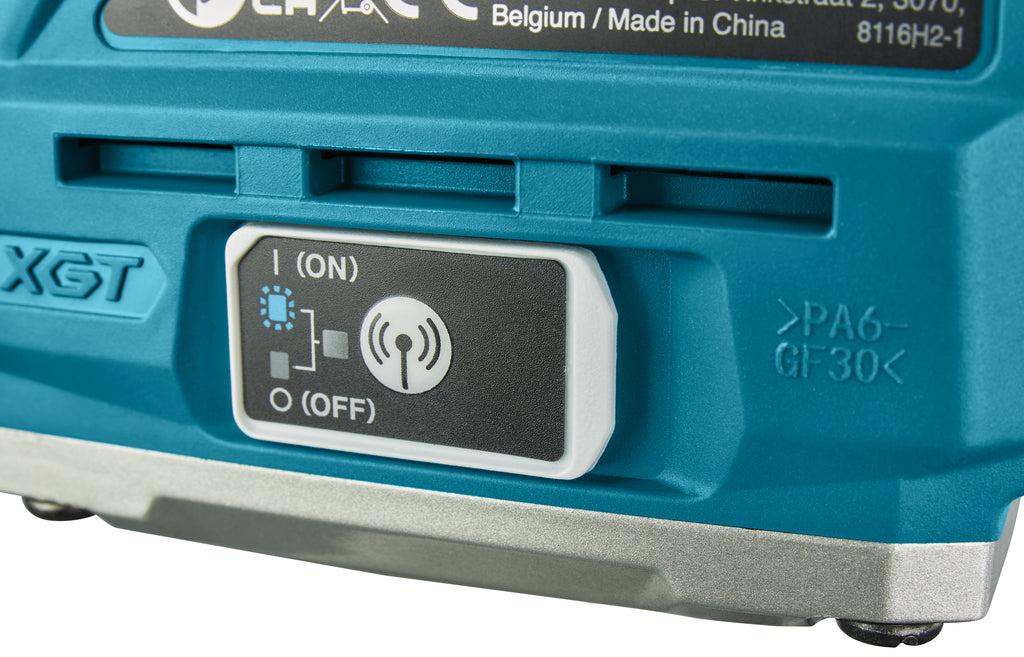 RT001GM206 Accu Boven- en kantenfrees 40V Max 4.0Ah in MBox met diverse voeten + geleiderail adapter