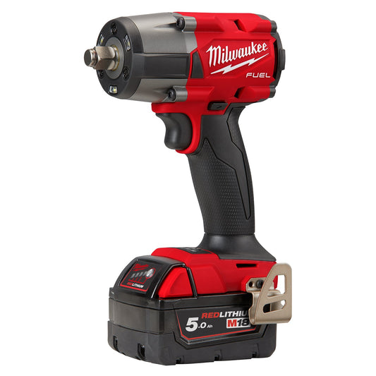 M18 FMTIW2F12-502X Cordless Impact Wrench 5.0Ah 1/2" with Friction Ring - 4933478450