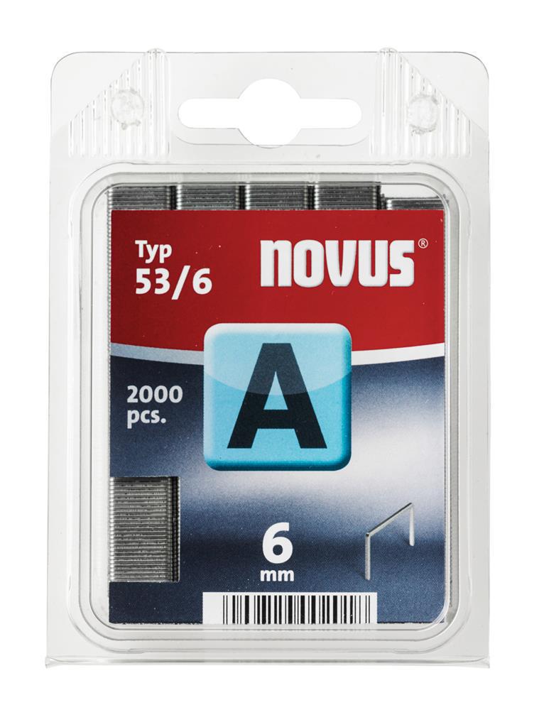 Thin wire staples A 53/6mm, 2000 pcs. - 042-0355