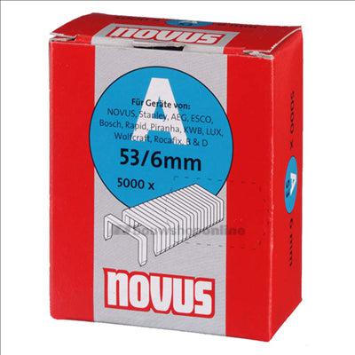 Thin wire staples A 53/6mm, 5000 pcs. - 042-0516