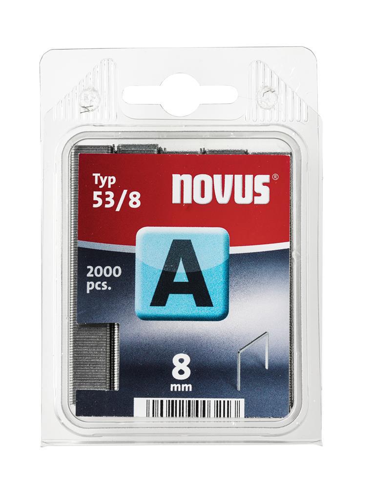 Thin wire staples A 53/8mm, 2000 pcs. - 042-0413