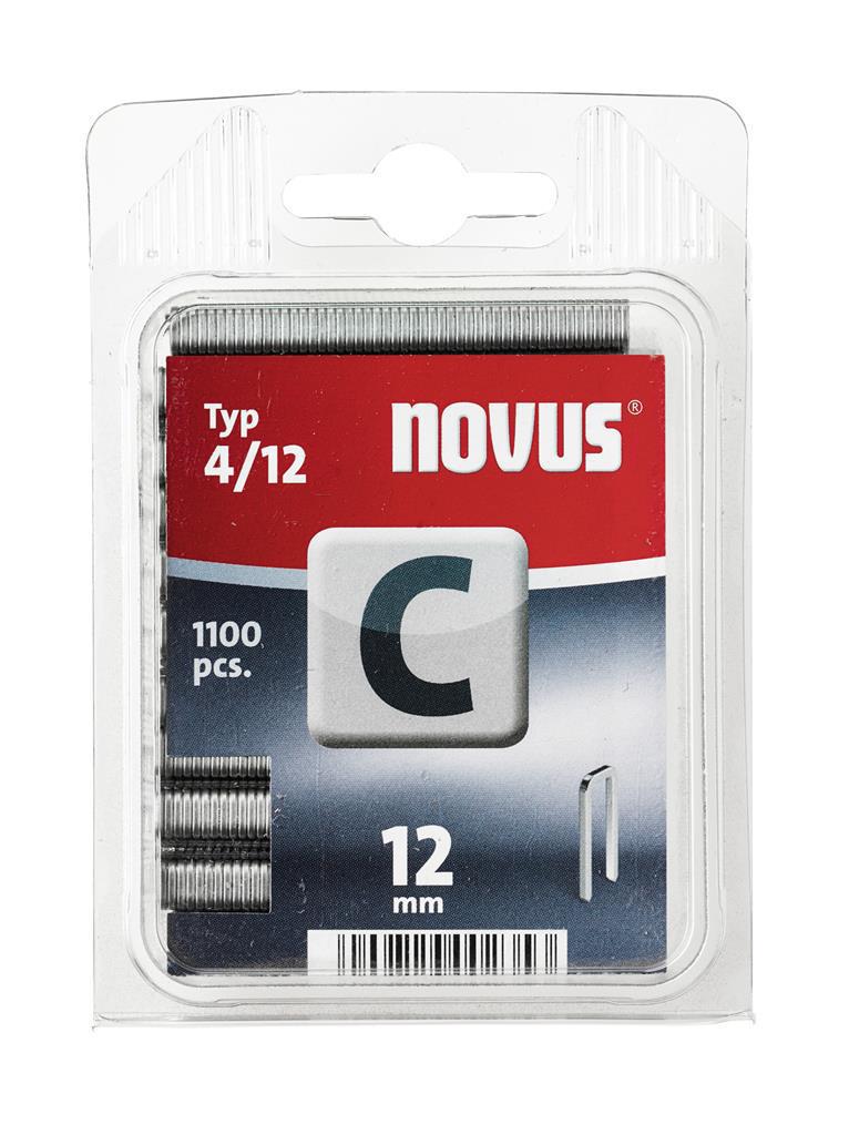 Narrow spine staples C 4/12, 1100 pcs. - 042-0389