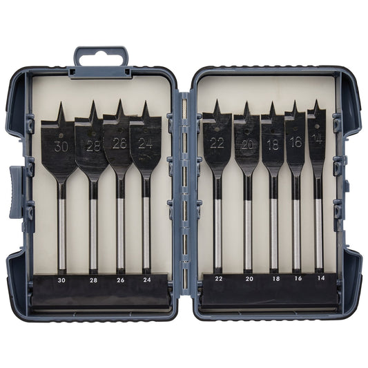 Speed ​​drill set 9-piece 1/4" ZK shape E - P-80802
