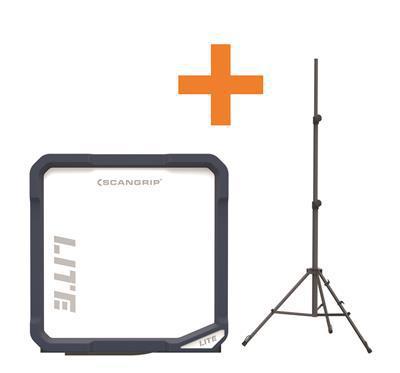 Bouwlamp Vega Lite met statief - 49.0211