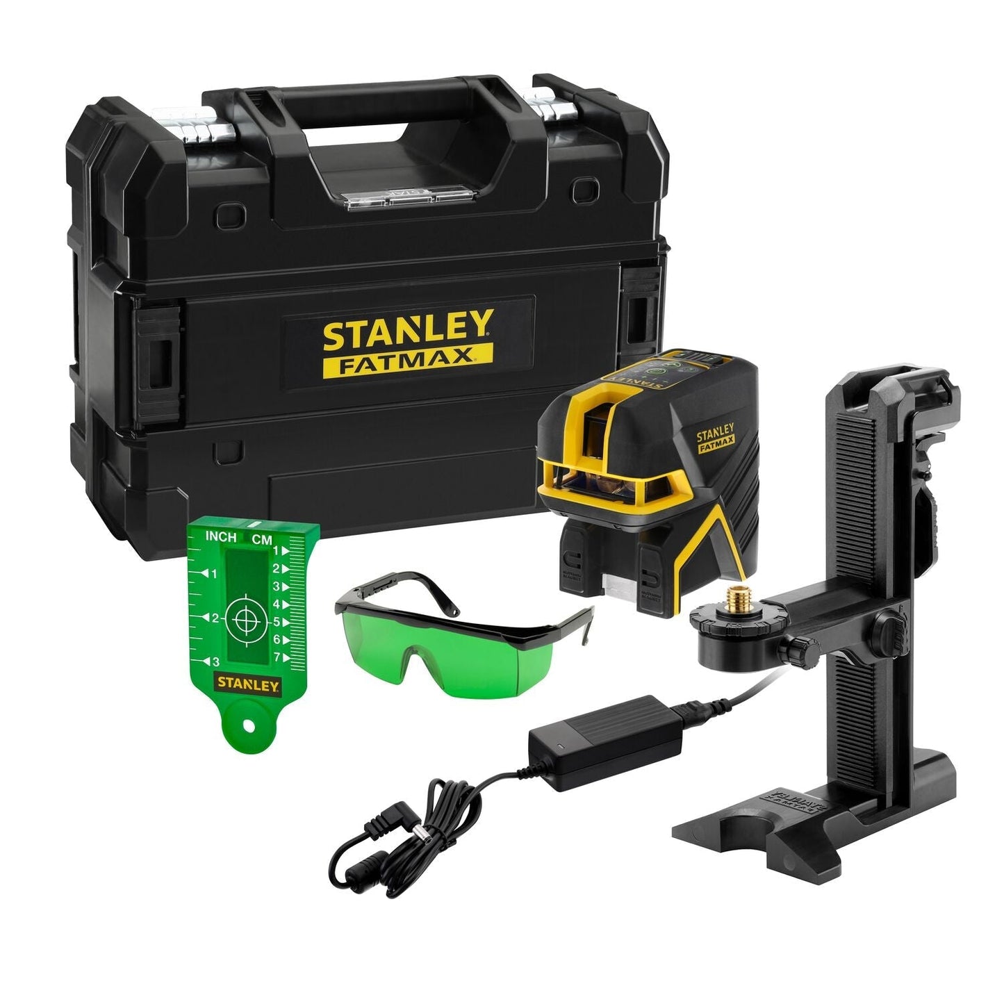 FMHT77598-1 FATMAX® 5-Punkt-Kreuzlinienlaser Li-Ion grün im Koffer