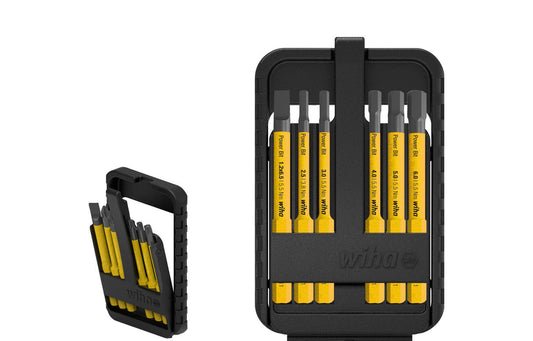 Bit set Power slimBit electric SL / Hexagon in slimBit box - 7 pieces - 44107