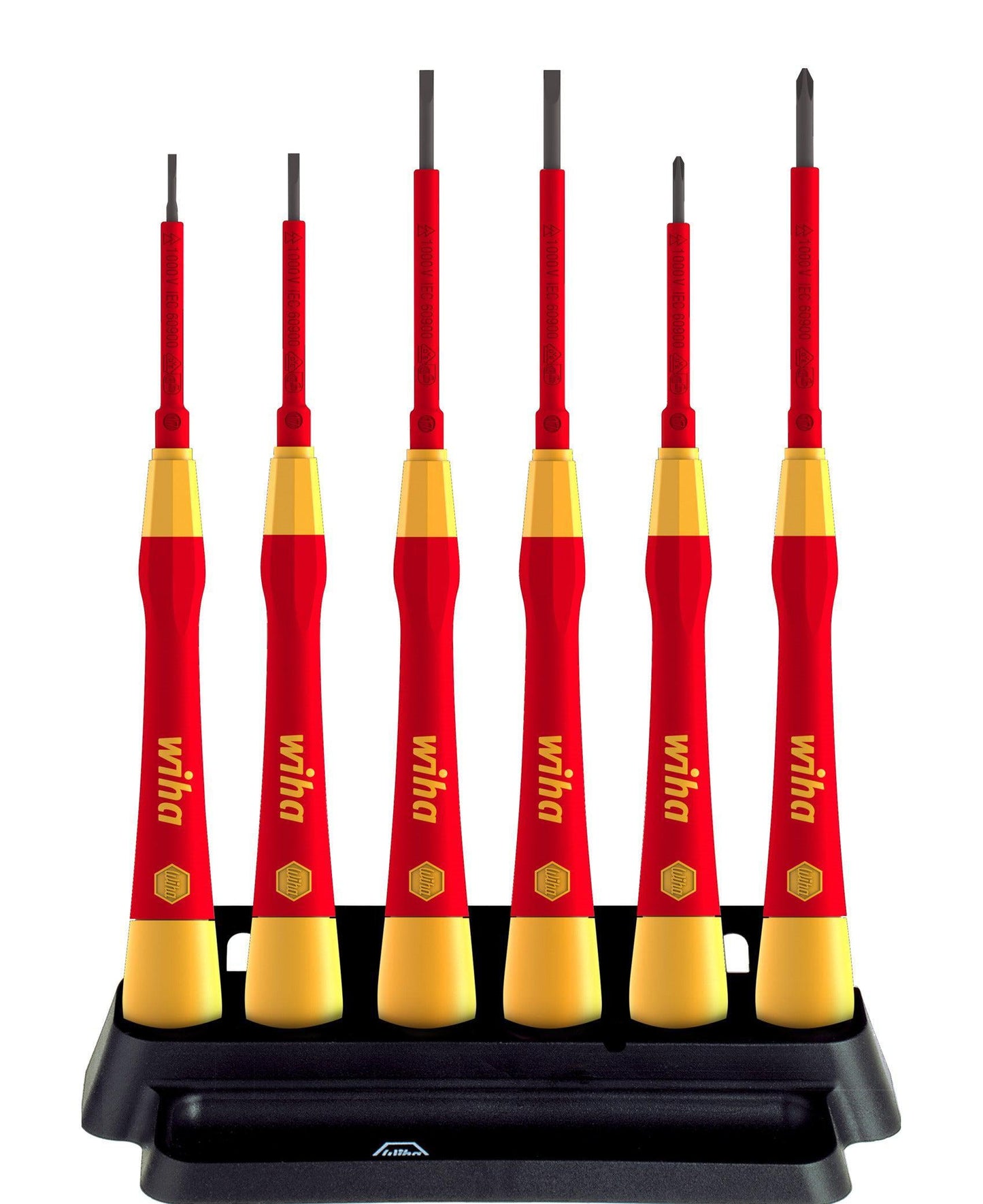 Feinschraubendreher-Set PicoFinish® electric SL/PH im Halter – 7-teilig – 42989