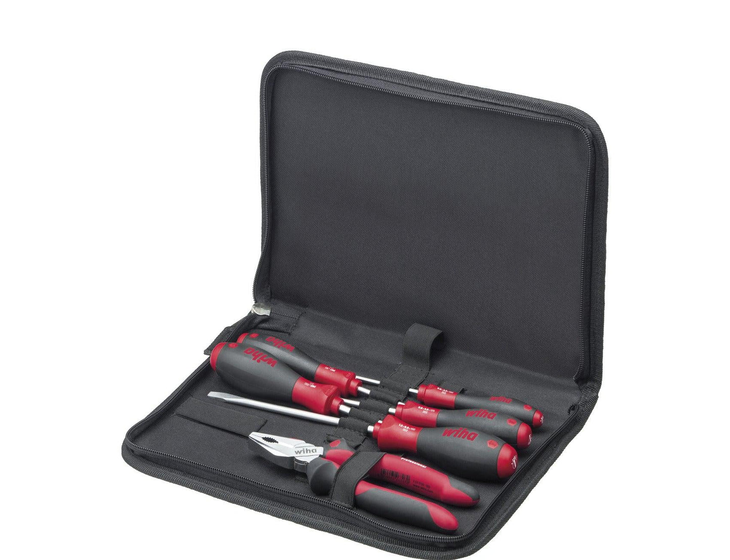 Mechanic tool set Screwdriver, combination pliers 7-piece incl. tool pouch - 33970