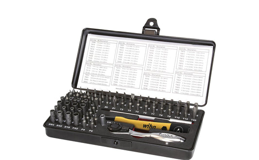 MicroBit-set ESD & Biratel SL / Zeskant / TORX® / PL / PH in metalen box - 66-delig - 39971