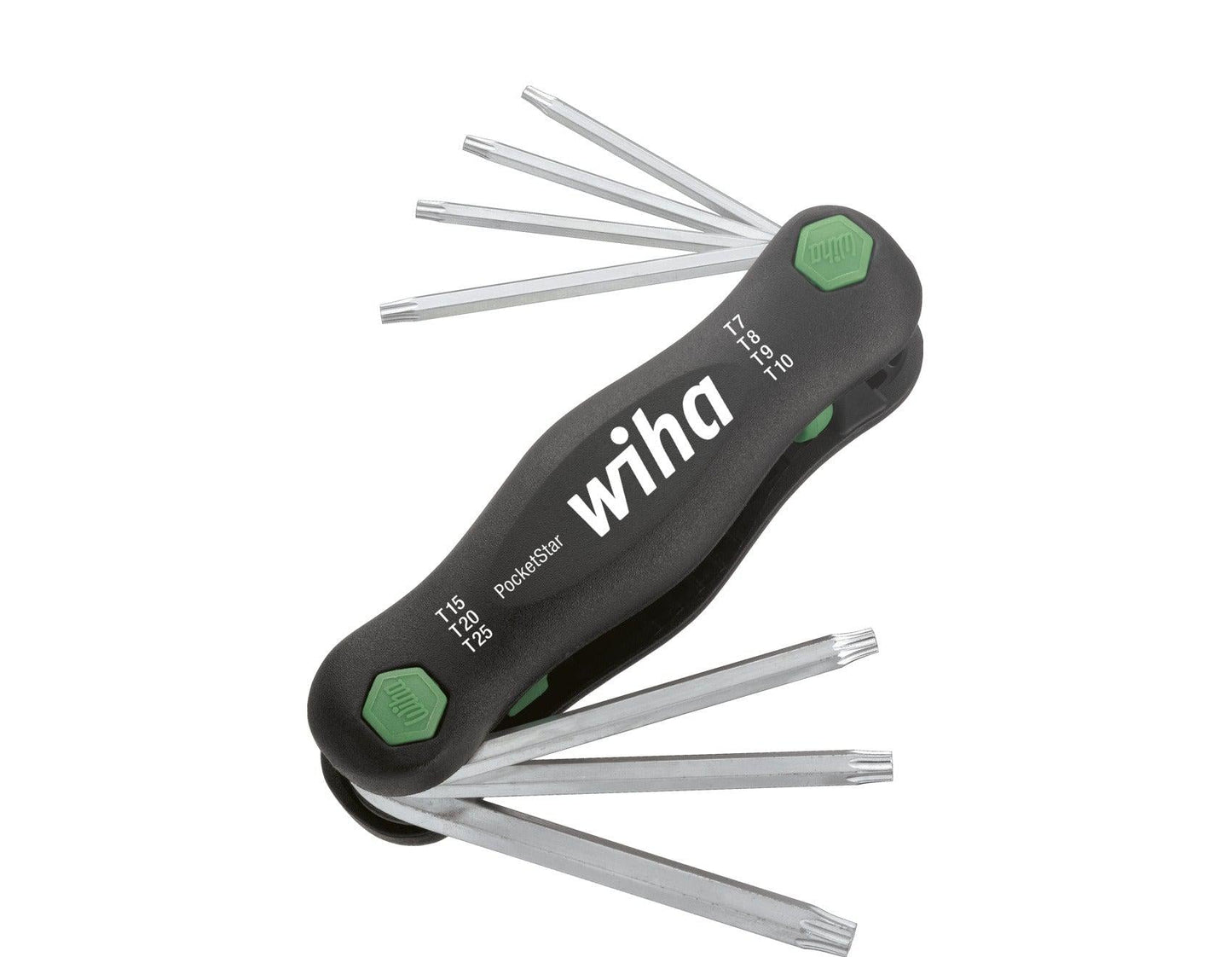 Multitool PocketStar TORX® 7-delig SB-versie met euroslot ophanger - 23053