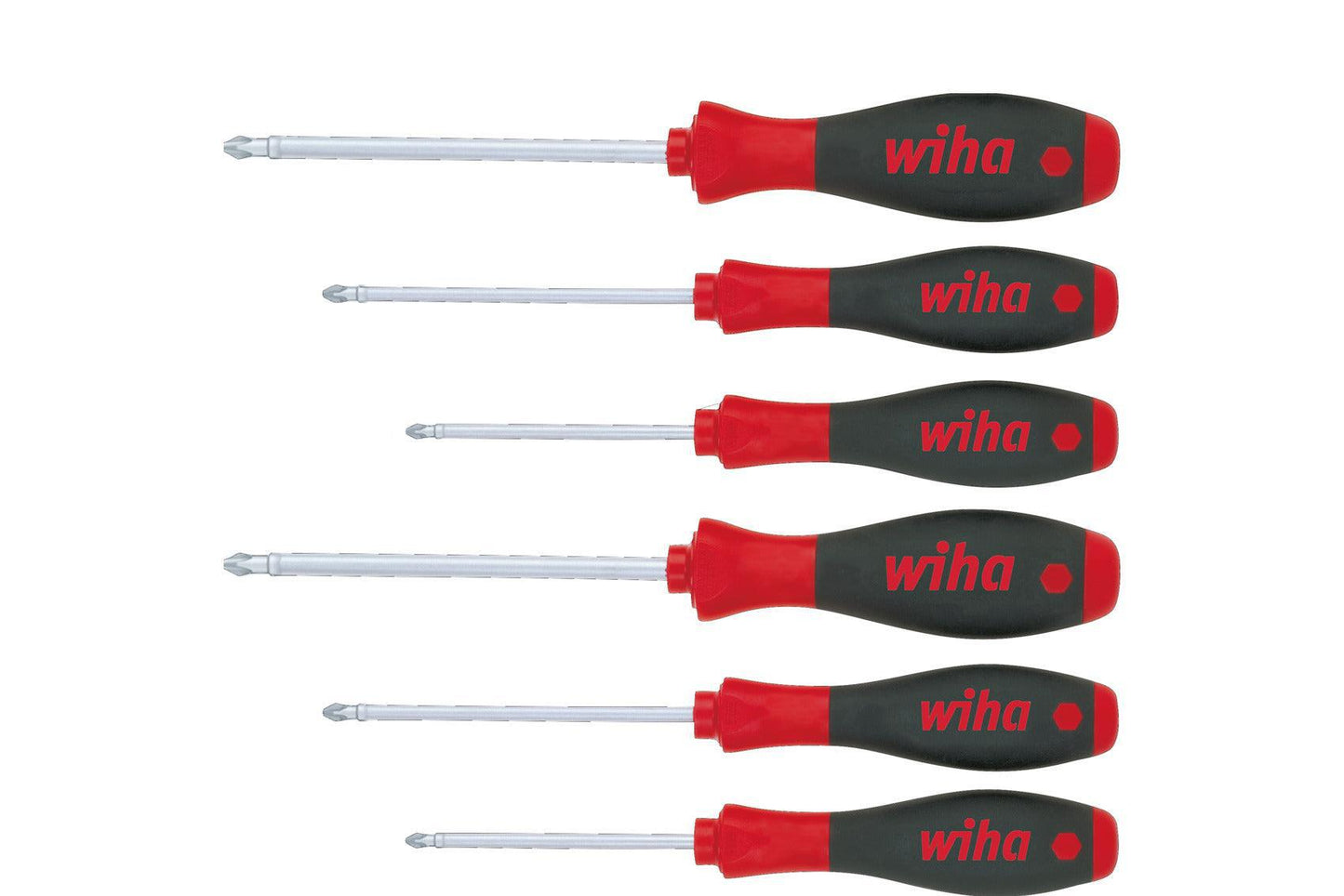 Schroevendraaierset SoftFinish PH / PZ - 6-delig - 26146