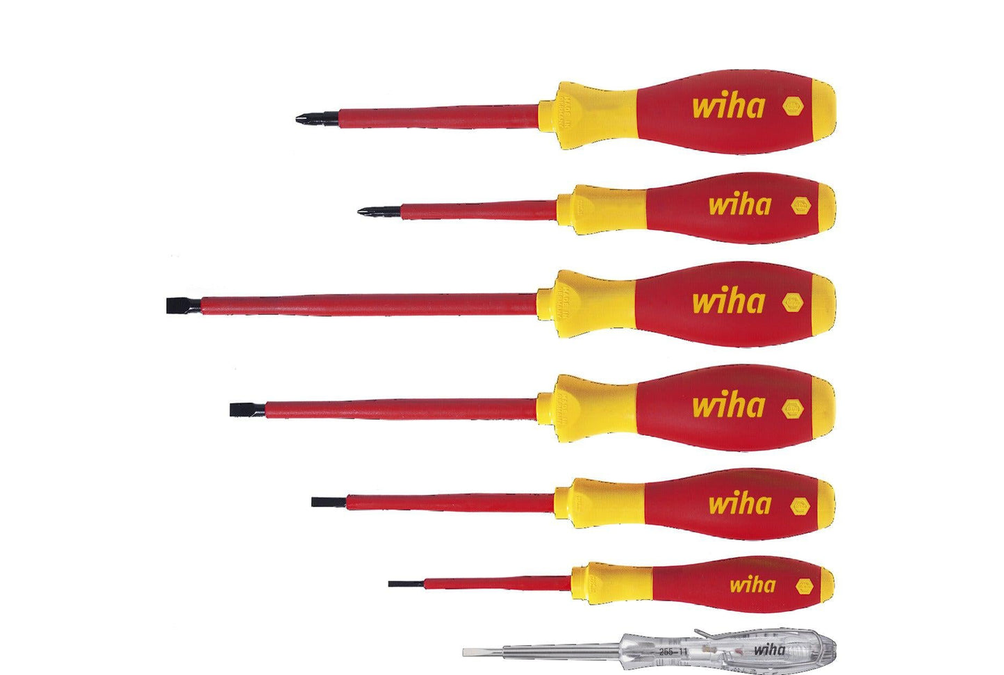 Schraubendrehersatz SoftFinish electric SL / PH - 7-teilig - 00834
