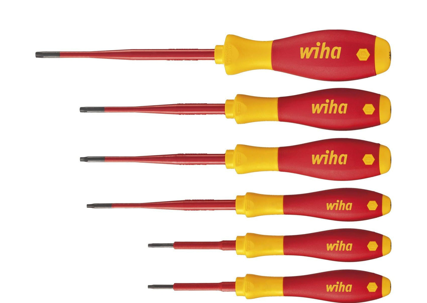 Screwdriver set SoftFinish electric slimFix TORX® - 6 pieces - 36558