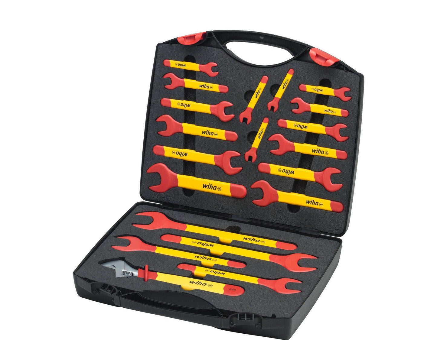 Spanner set insulated 6-32 mm 21-piece incl. case - 43022