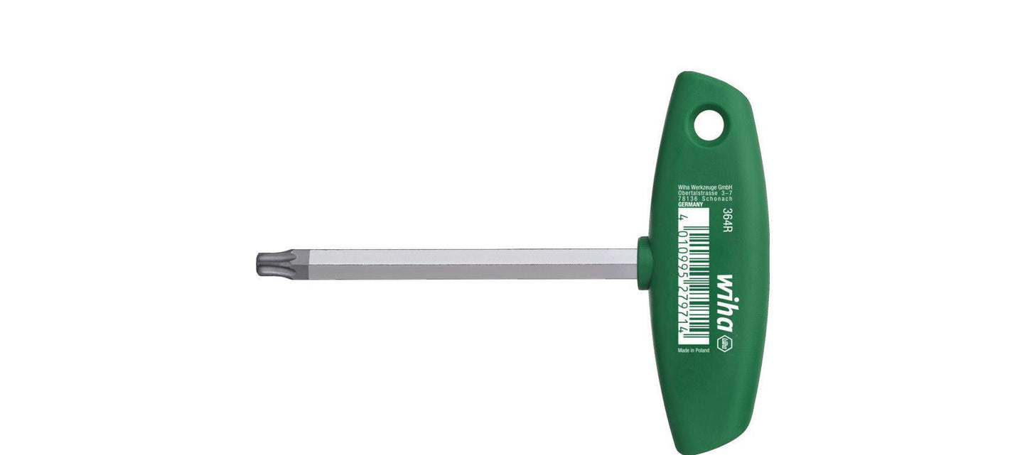 L-key with T-handle TORX® MagicSpring® matt chrome - 27964