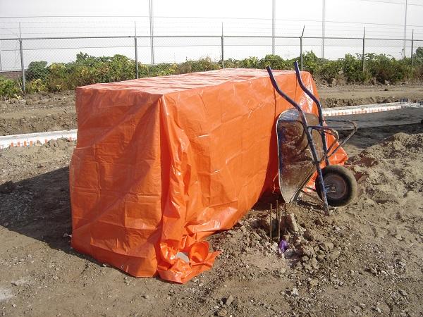 Little Jumbo Dekzeil 2x3 m oranje - 100 gram - 34100203