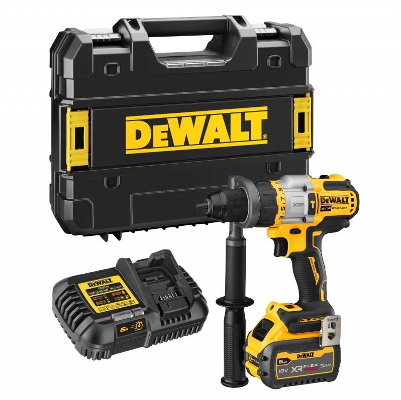 DeWALT DCD999T1 Accu Klop-/Schroefboormachine 18V 6.0Ah XR FLEXVOLT Li-Ion